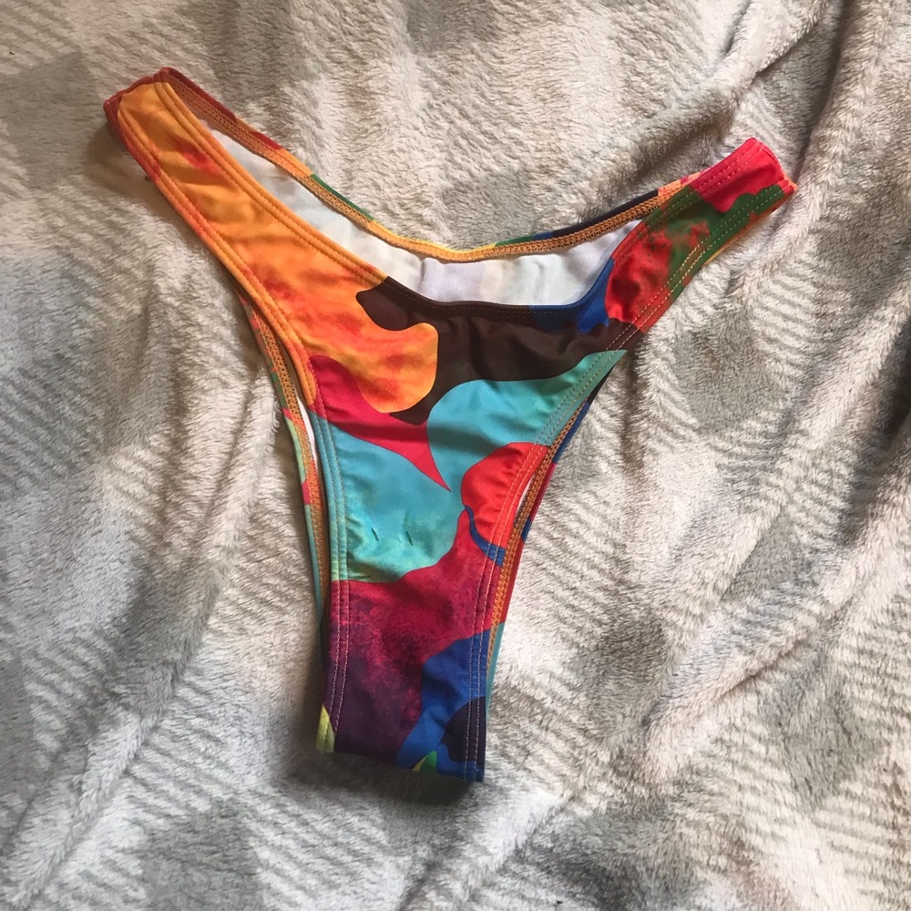 Bathing suit thong
